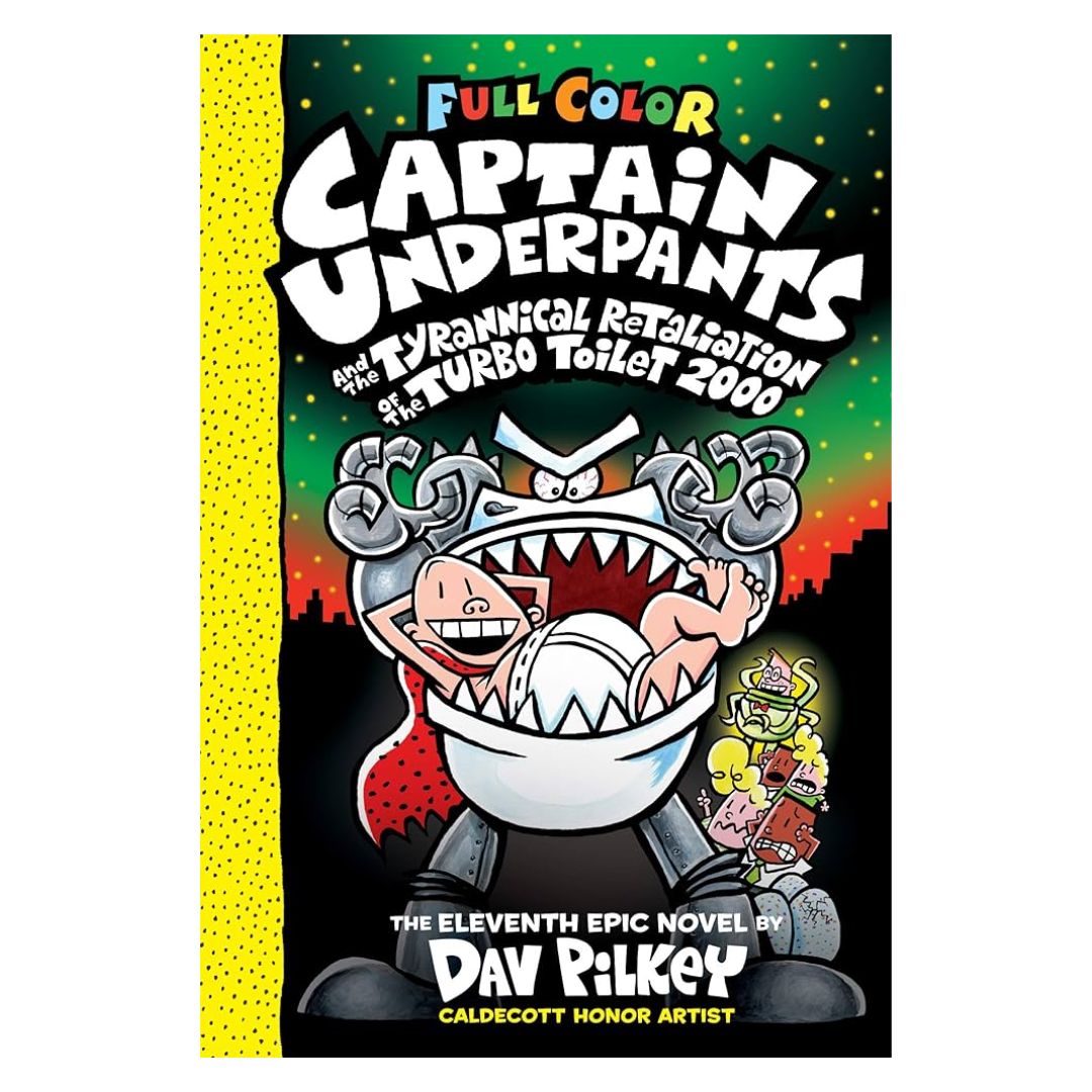 Captain Underpants COLORED (singles) brand new softcover