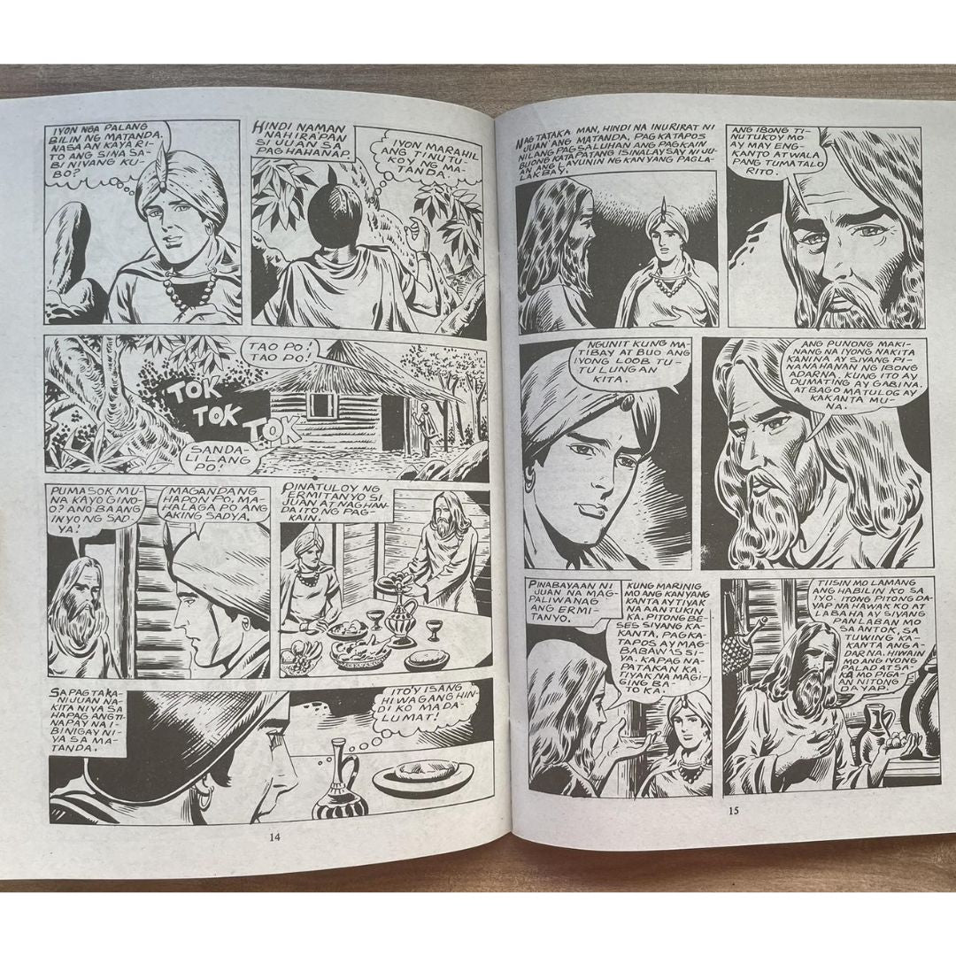 Tagalog Comics - Florante at Laura // Dr Jose Rizal // El Filibusterismo // Noli Me Tangere // ibong Adarna (newsprint)
