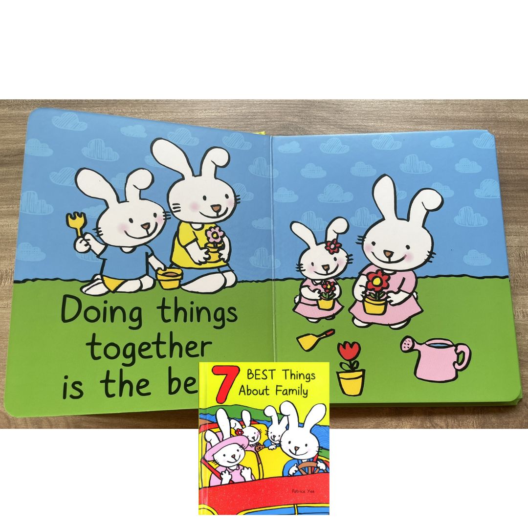 7 Best Things About BEDTIME / FAMILY / PRESCHOOL / READING (singles, board book)