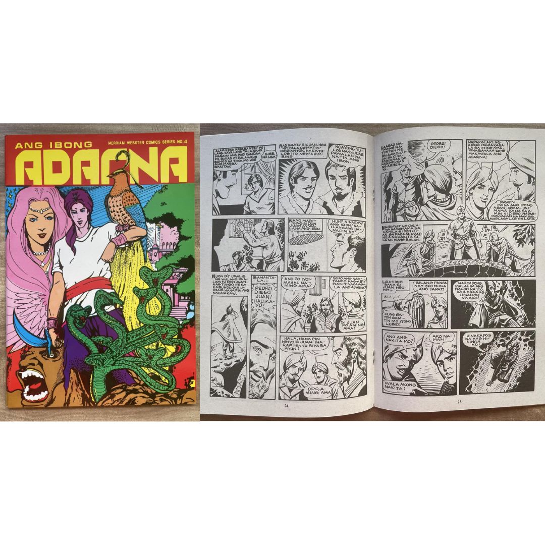 Tagalog Comics - Florante at Laura // Dr Jose Rizal // El Filibusterismo // Noli Me Tangere // ibong Adarna (newsprint)
