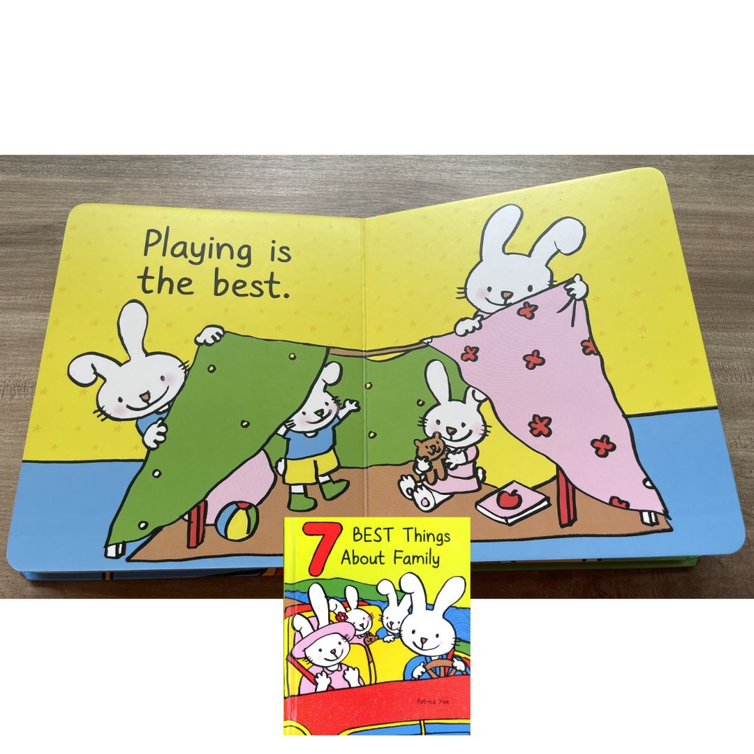 7 Best Things About BEDTIME / FAMILY / PRESCHOOL / READING (singles, board book)