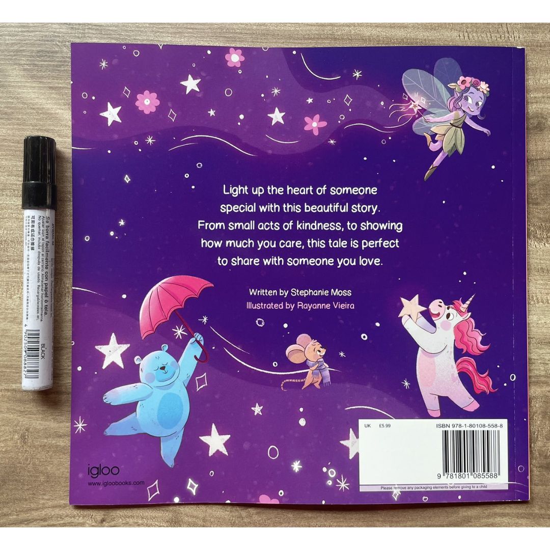 Light Up My Heart (Book about love) - Picture flats book