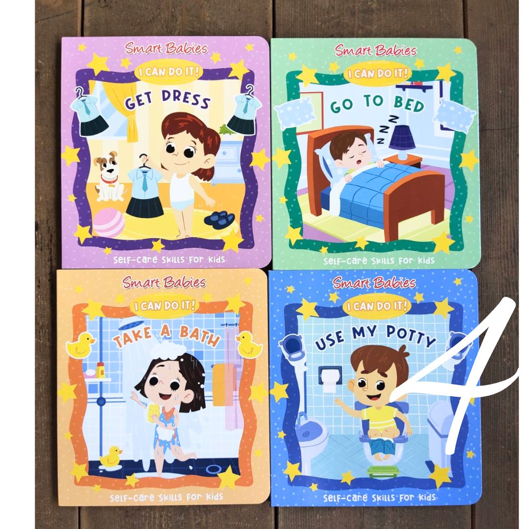 Smart Kids (I CAN DO series) 4 board books