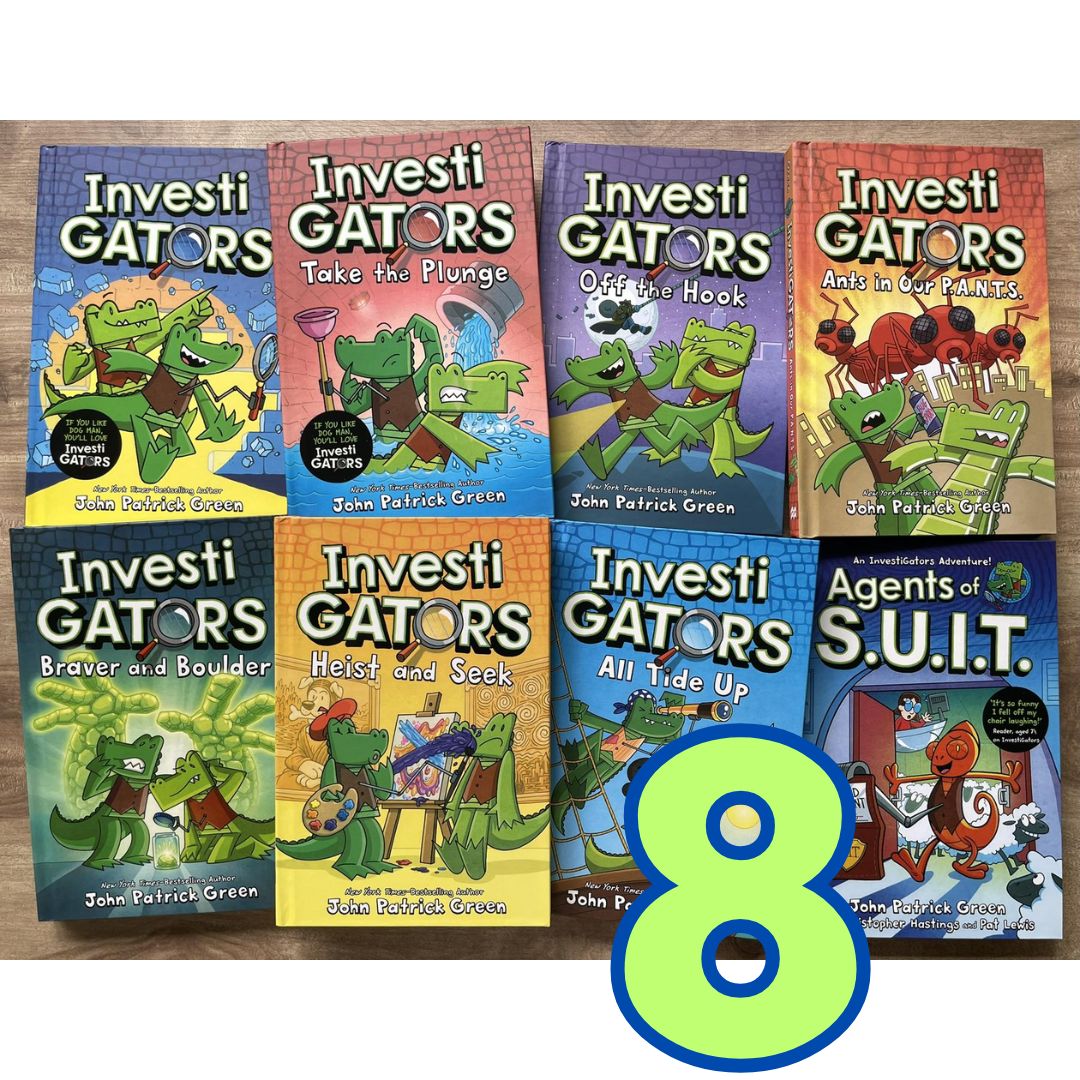 InvestiGators (8 Books) brand new HARDCOVER