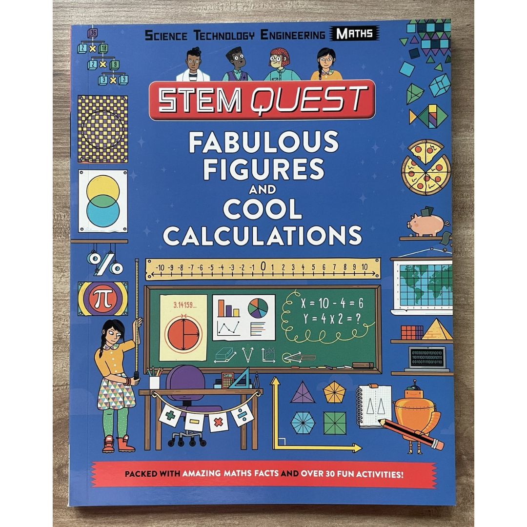 STEM QUEST: Fabulous Figures and Cool Calculations (SINGLES, softcover)