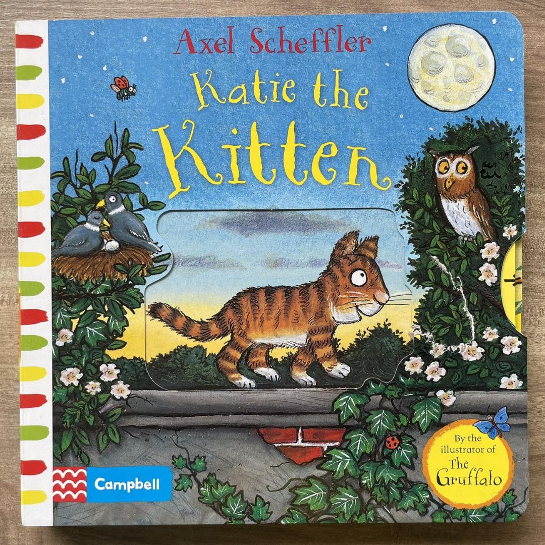 CAMPBELL Katie the Kitten: A Push, Pull, Slide Book (board book)