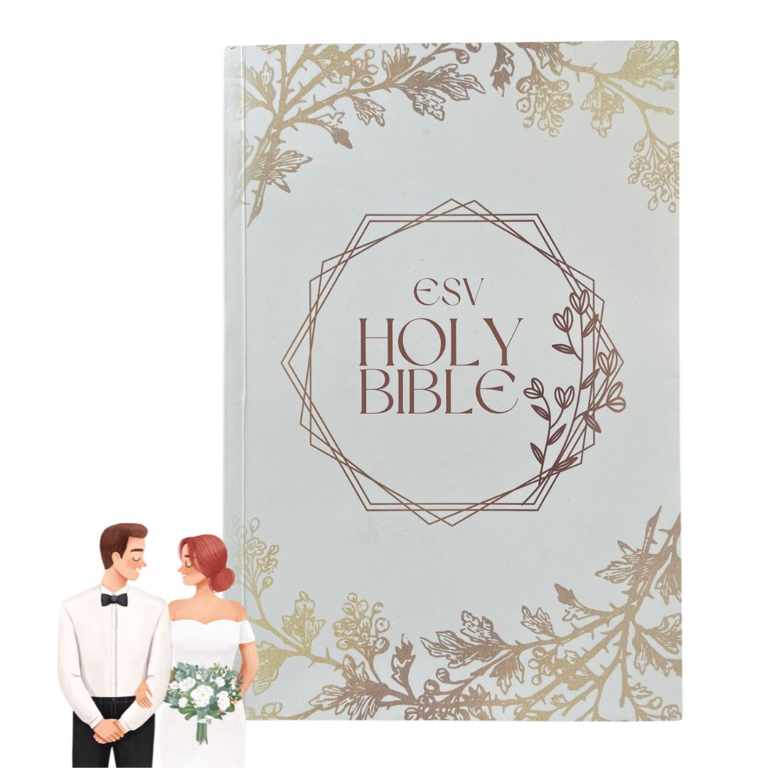 Wedding Bible (English Standard Version / ESV - Old and New Testament) Brand new paperback, 6.25 x 1 x 9 inches