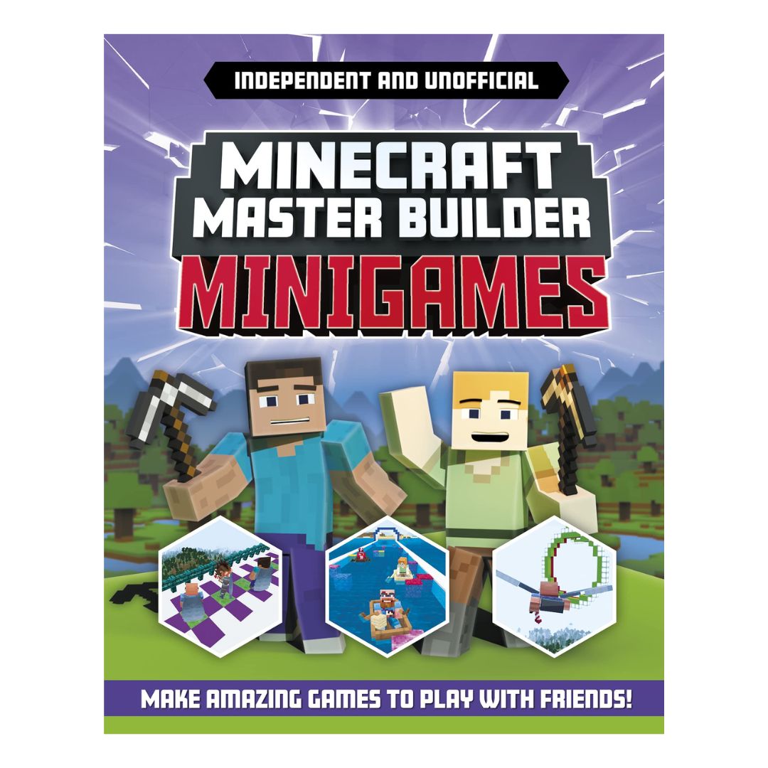 Minecraft Master Builder MINIGAMES // ANCIENT WONDERS (Independent & Unofficial) (SINGLES, brand new softcover)
