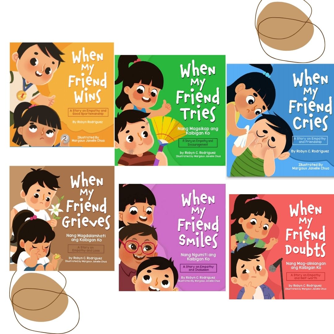 When My Friend WINS / CRIES / TRIES / SMILES / GRIEVES / DOUBTS (Singles) brand new softcover