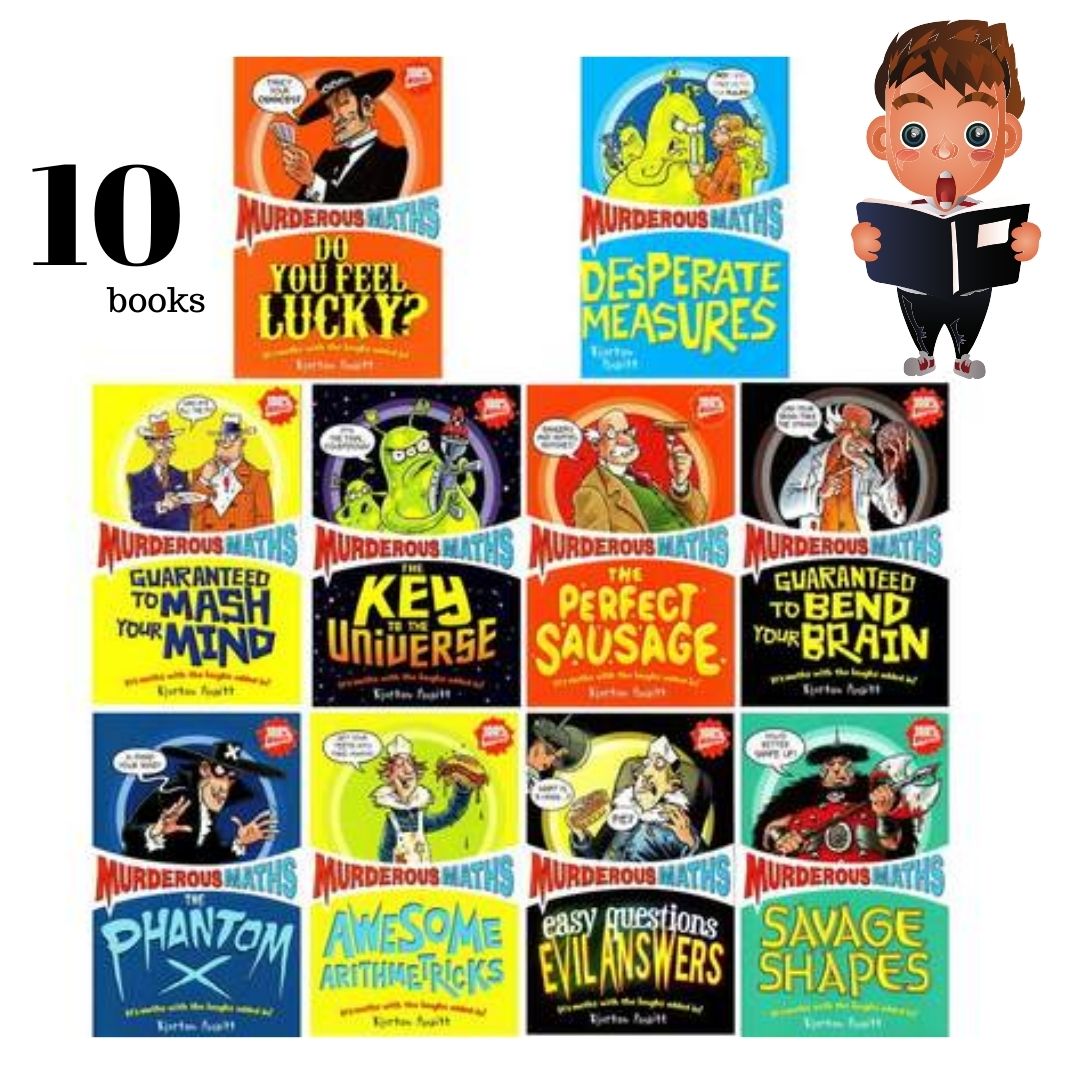 Murderous Maths (10 books) brand new softcover, no box