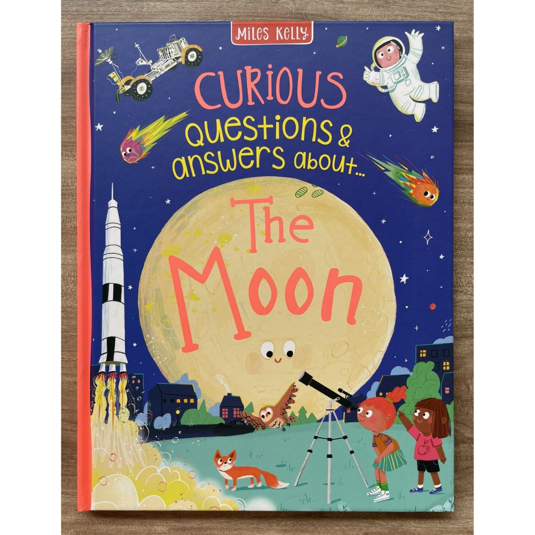 Curious Questions & Answers about THE MOON (Miles Kelly) hardcover