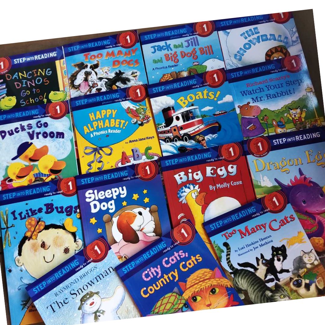 Clearance SALE Step Into Reading (LEVEL ONE) 30 BOOKS, brand new softcover, no box