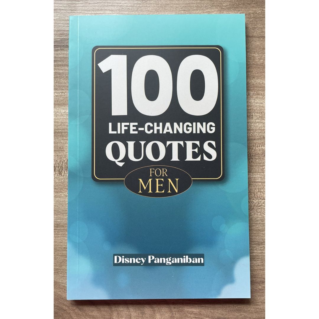100 Life-Changing Quotes for MEN (by Disney Panganiban) brand new softcover
