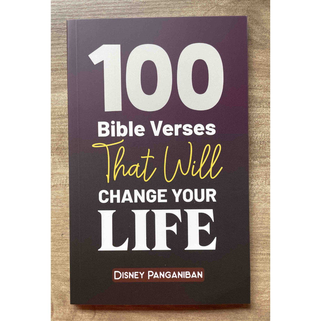 100 Bible Verses That Will Change Your Life (by Disney Panganiban) brand new softcover