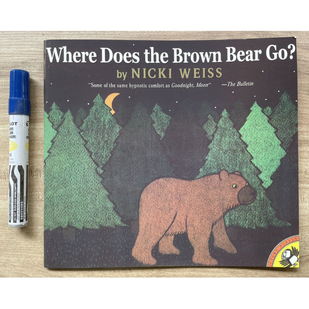 Where Does the Brown Bear Go? (brand new softcover)