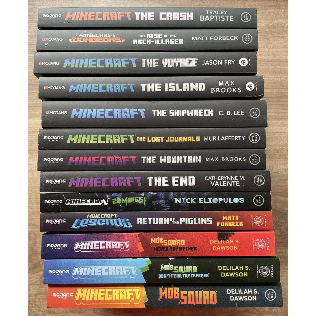 Minecraft (13 CHAPTER BOOKS) brand new softcover, no box