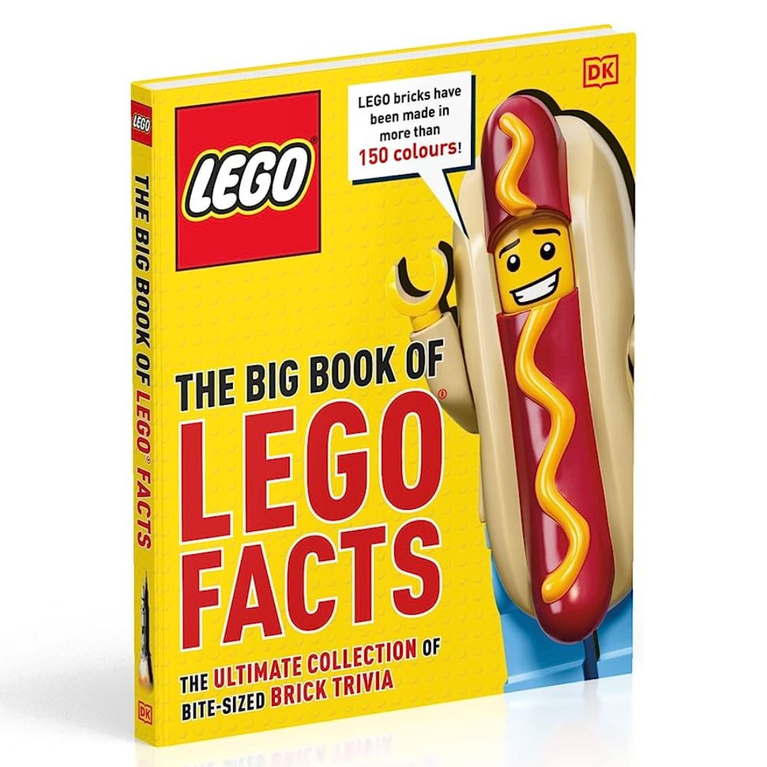 DK The Big Book of LEGO Facts (brand new hardcover, with slight dents on the book cover)