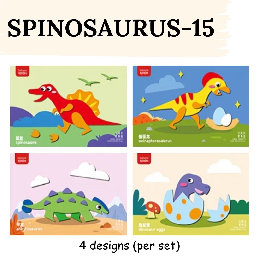DIY Artwork Foam Stickers (Set of 4 designs)