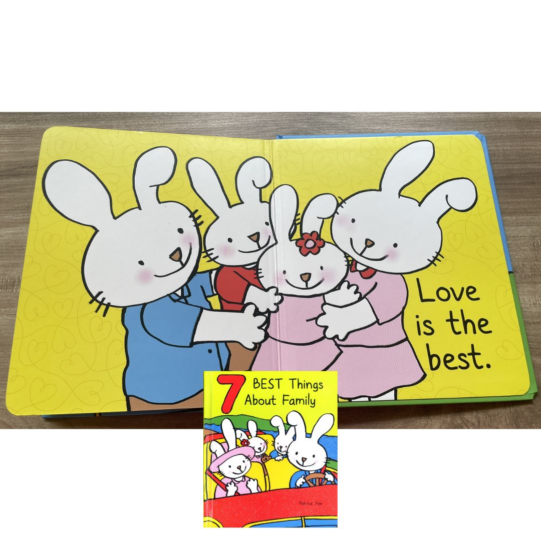 7 Best Things About BEDTIME / FAMILY / PRESCHOOL / READING (singles, board book)