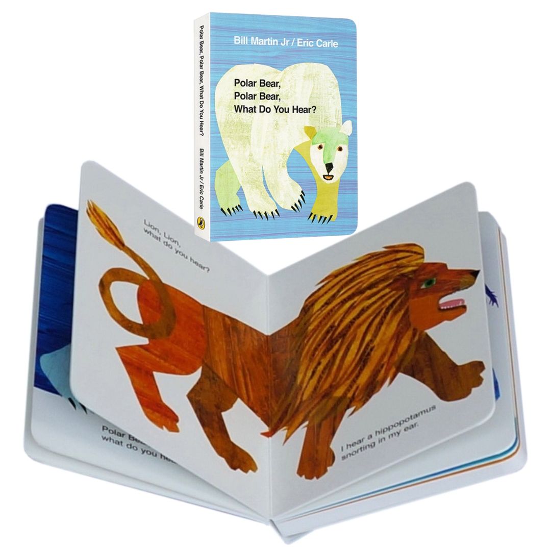 Eric Carle and other bestseller (BOARD BOOKS) singles, brand new - Baby Bear / Brown Bear / Panda Bear / Polar Bear / Dear Zoo / From Head to Toe/ Good Night Moon / Guess How Much I Love You / I am a Bunny / Today is Monday / The Very Hungry Caterpillar