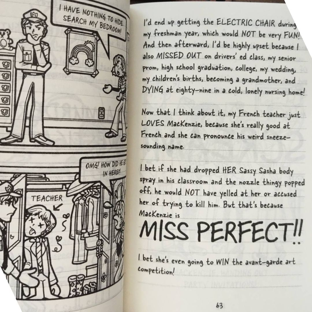 Dork Diaries 18 books (brand new softcover, BOX SET w/ slight DENTS, 8 by 5.5 inches each book)