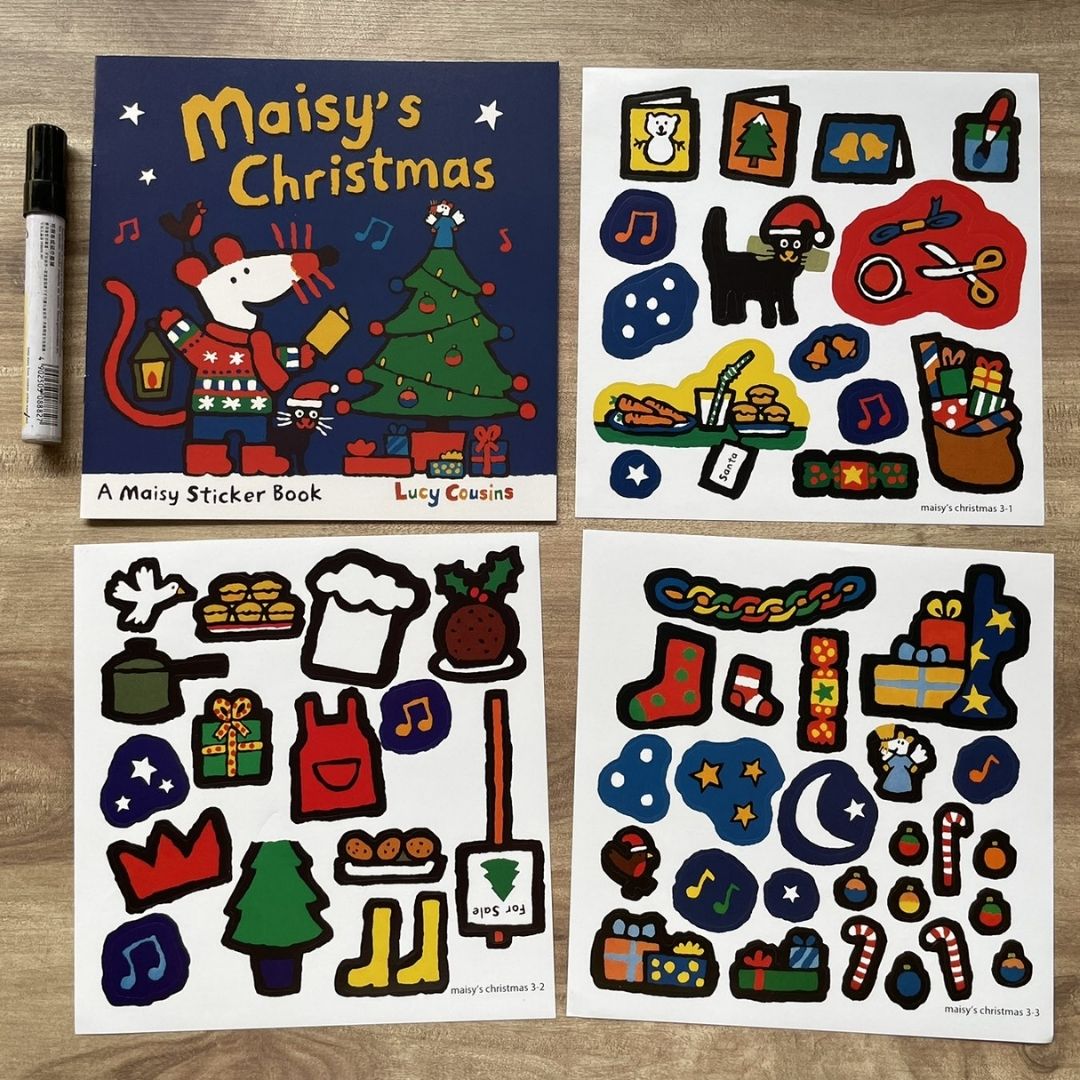 Maisy Storybooks // Sticker Books (8 by 8 inches each book) (SINGLES / RETAIL Post #2 of 2)