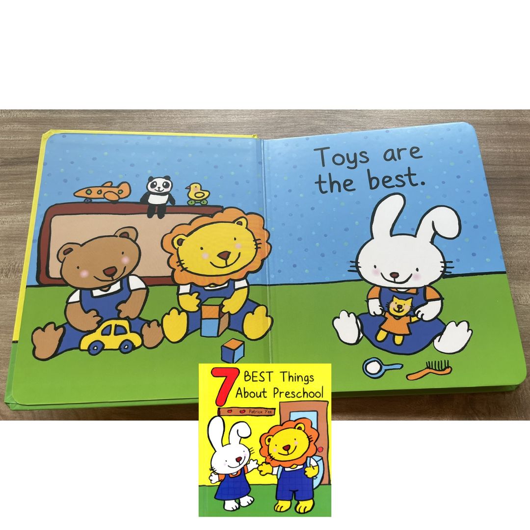 7 Best Things About BEDTIME / FAMILY / PRESCHOOL / READING (singles, board book)
