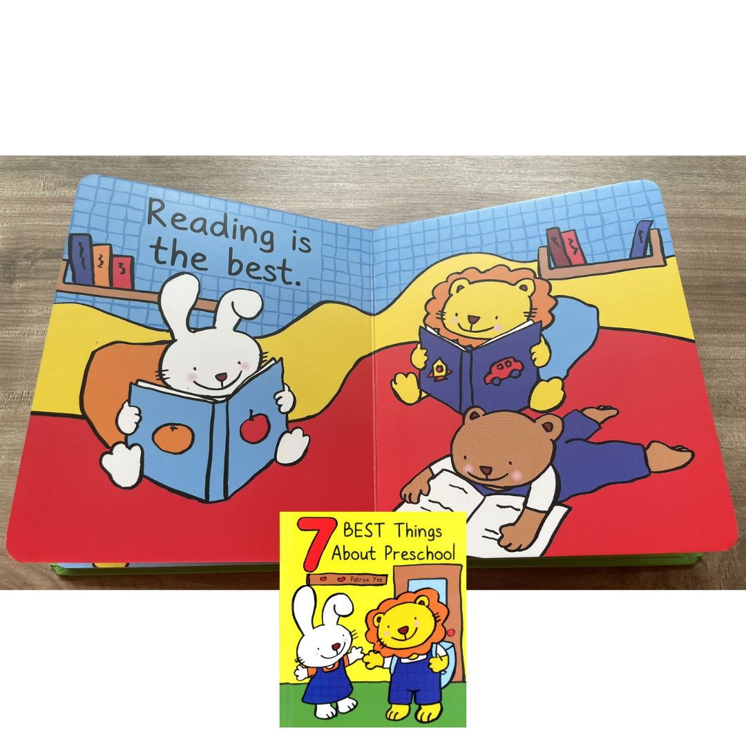 7 Best Things About BEDTIME / FAMILY / PRESCHOOL / READING (singles, board book)
