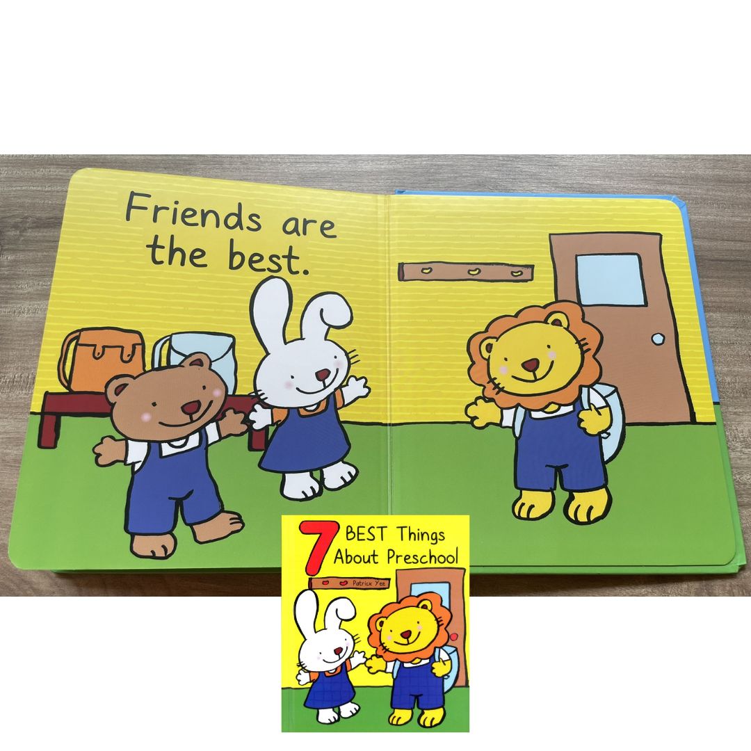 7 Best Things About BEDTIME / FAMILY / PRESCHOOL / READING (singles, board book)