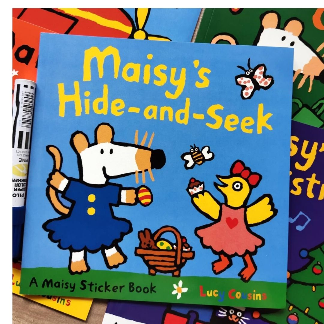 Maisy Storybooks // Sticker Books (8 by 8 inches each book) (SINGLES / RETAIL Post #2 of 2)