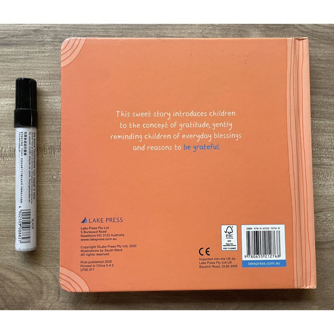 Grateful by Sarah Ward (brand new Board Book, with SLIGHT DENTS on book cover)
