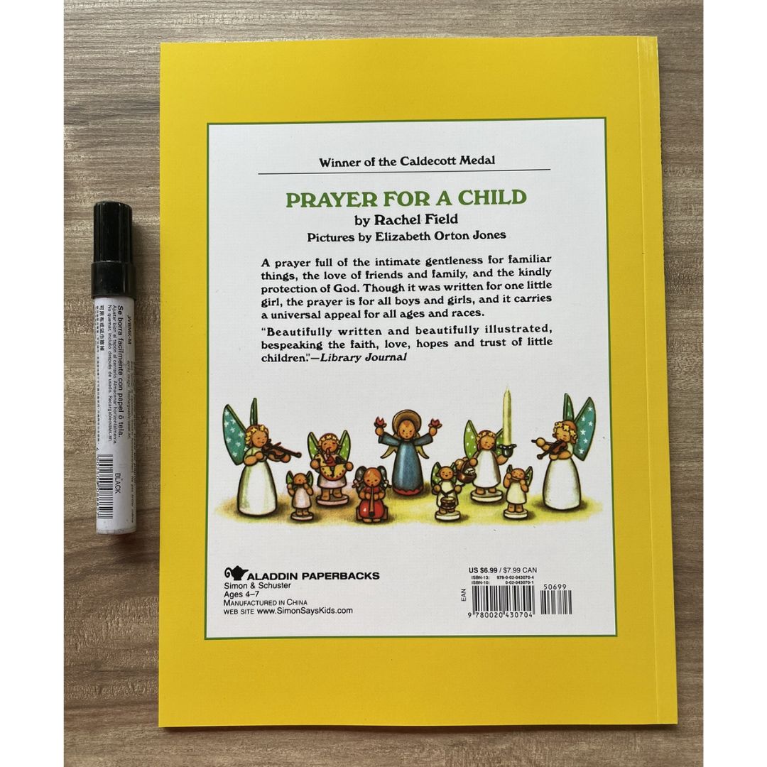 Prayer for a Child (by Rachel Field) softcover