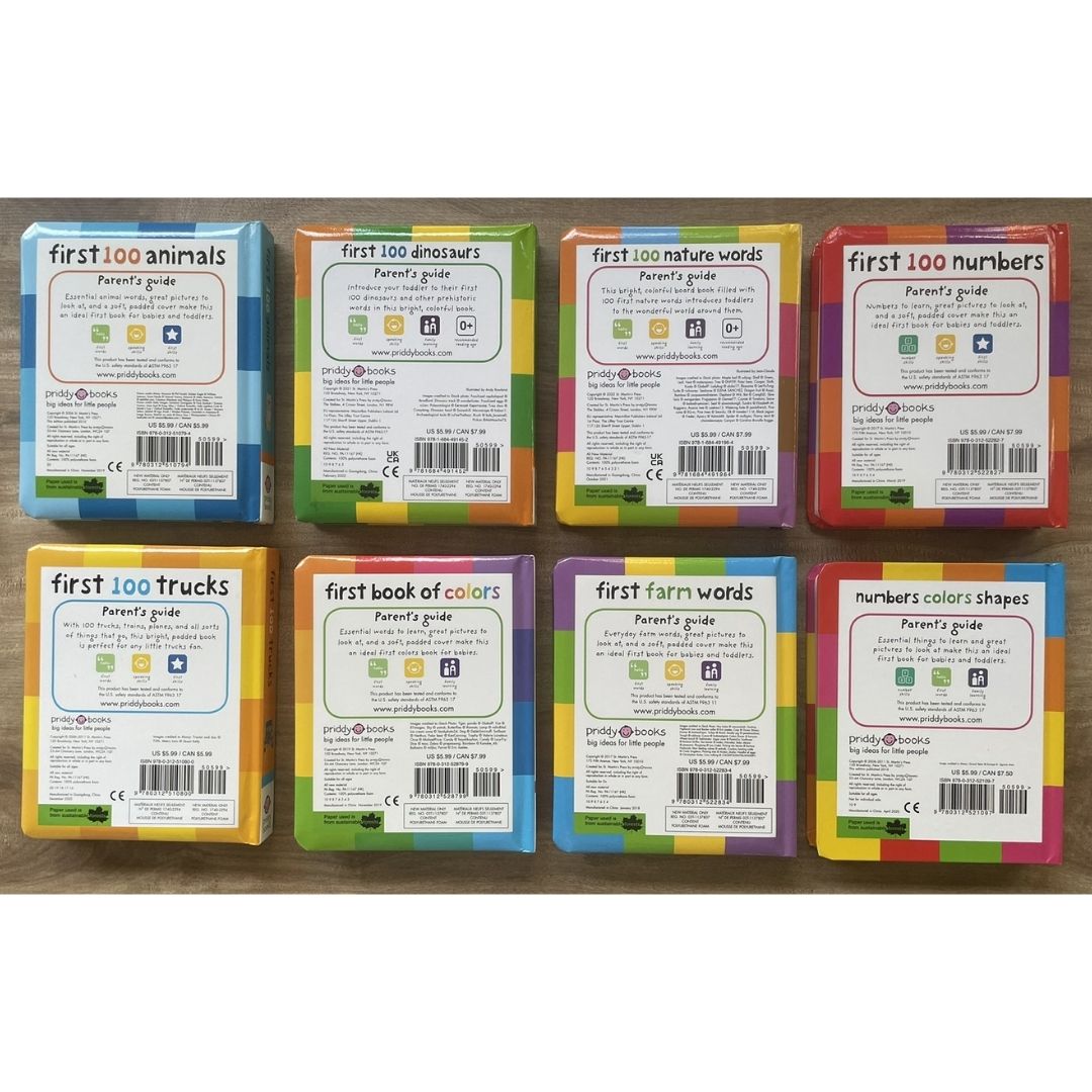 Priddy's First 100 Series (Singles, MINI board book)