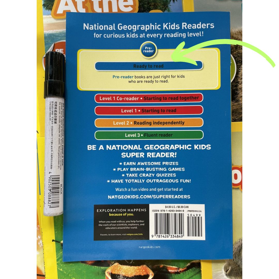 PRE-READER: NATGEO National Geographic Books for Kids (30 books)