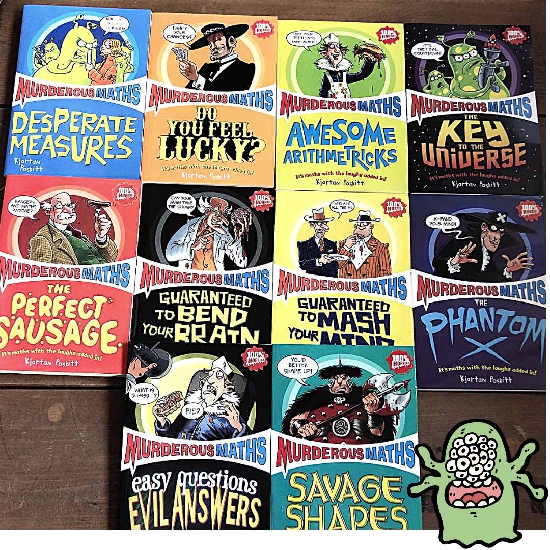 Murderous Maths (10 books) brand new softcover, no box