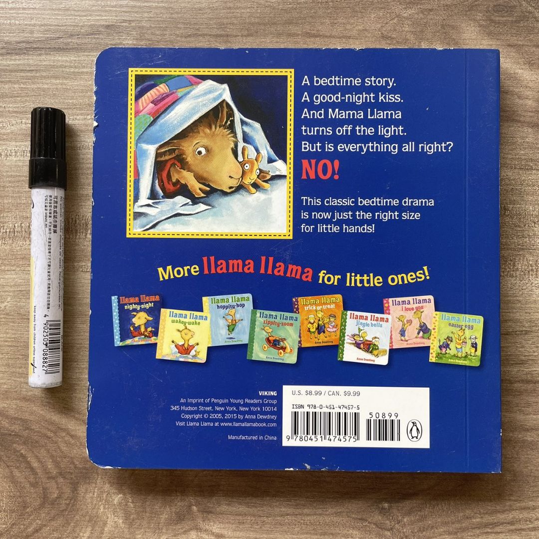 Llama Llama Red Pajama (Board Book) brand new, with slight DENTS on book cover