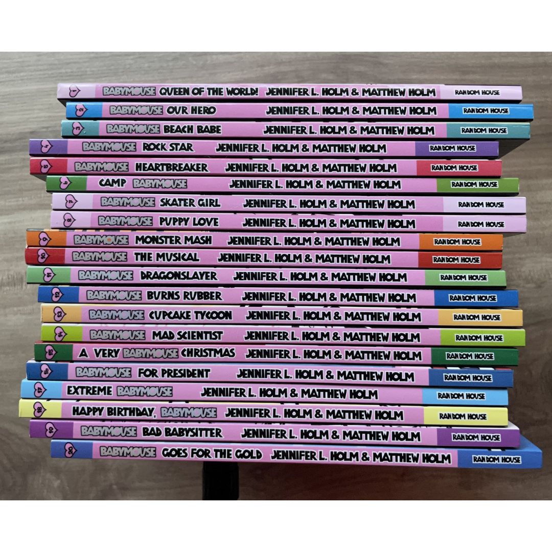 Babymouse (20 Books) graphic novel, SOFTCOVER, no box