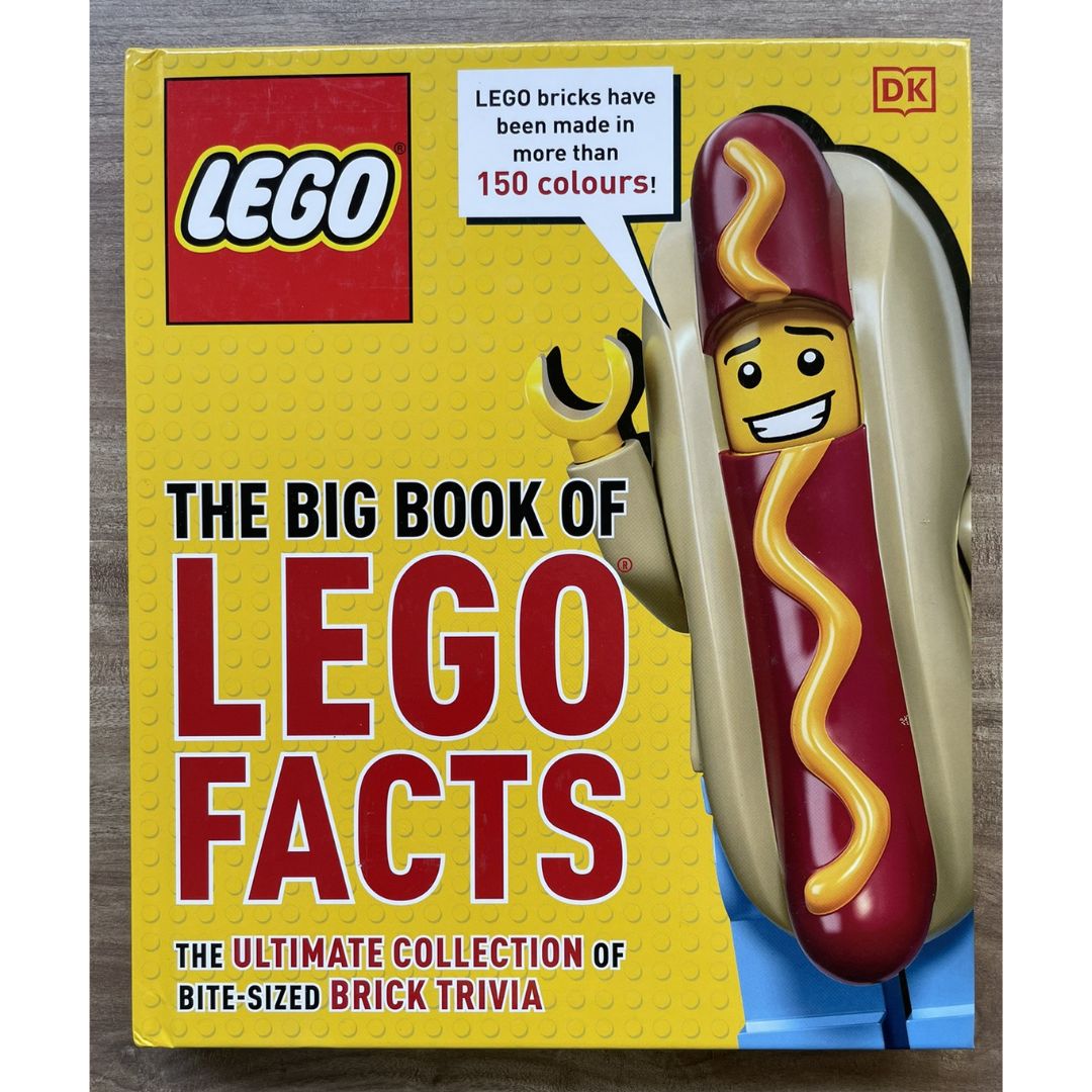 DK The Big Book of LEGO Facts (brand new hardcover, with slight dents on the book cover)
