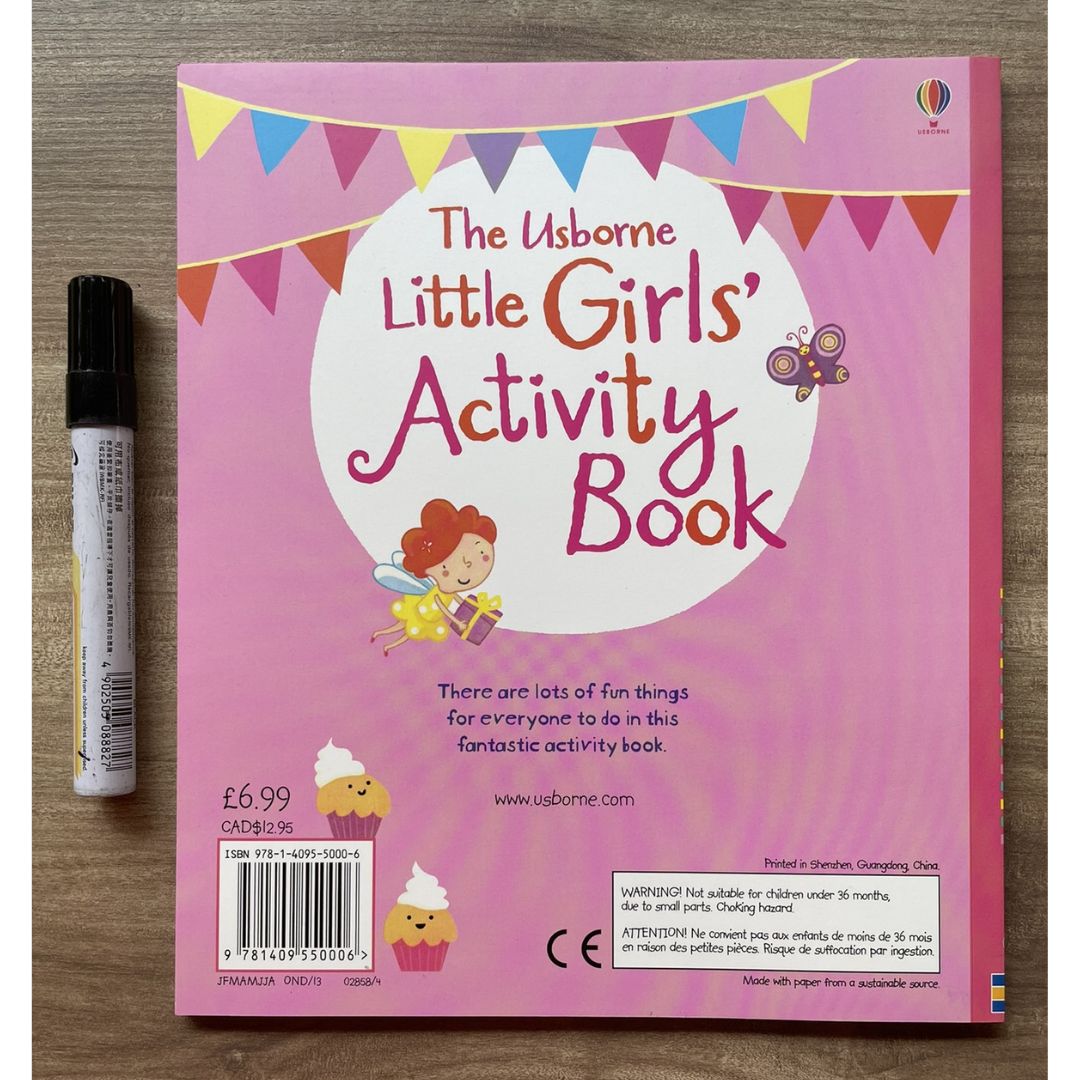 Usborne Activity book (Little GIRLS')
