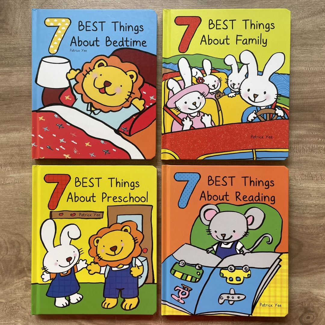 7 Best Things About BEDTIME / FAMILY / PRESCHOOL / READING (singles, board book)