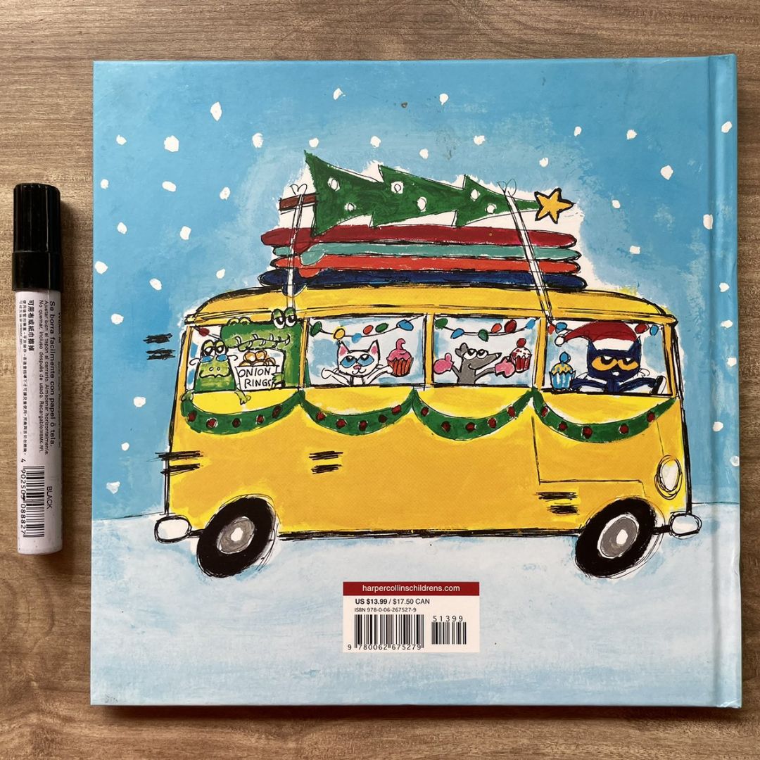 Pete the Cat's 12 Groovy Days of Christmas (hardcover)