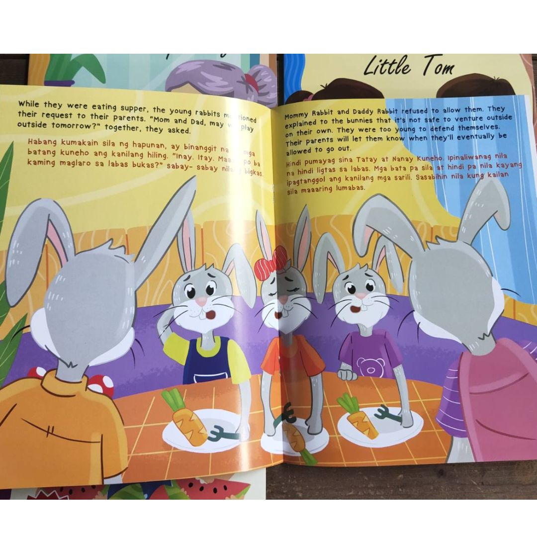 Batang Matalino OUR VALUES (4 books) brand new softcover, with Filipino translation