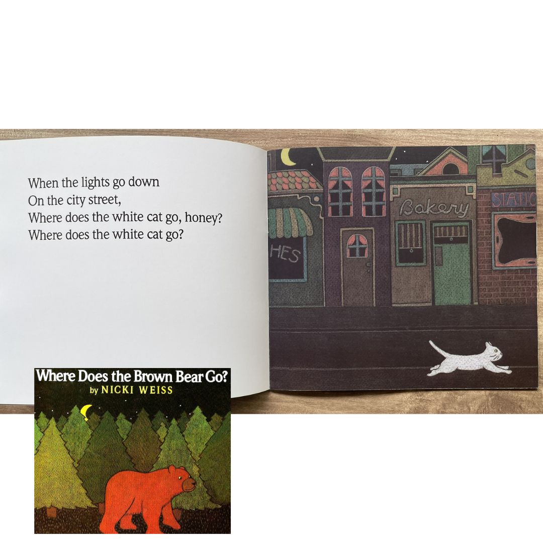 Where Does the Brown Bear Go? (brand new softcover)