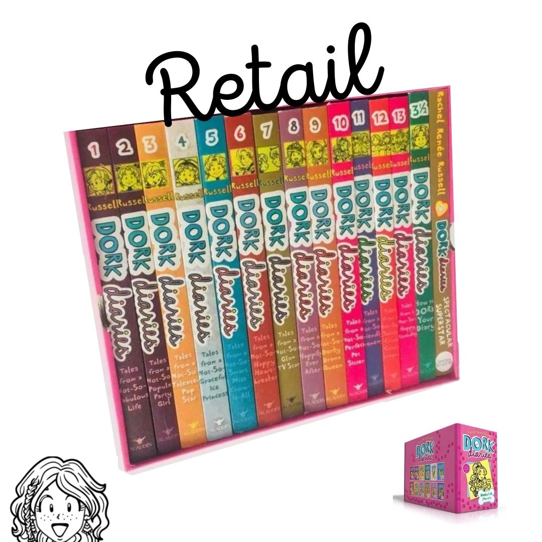 Dork Diaries (individual books / RETAIL) brand new softcover books - 8 by 5.5 inches each book