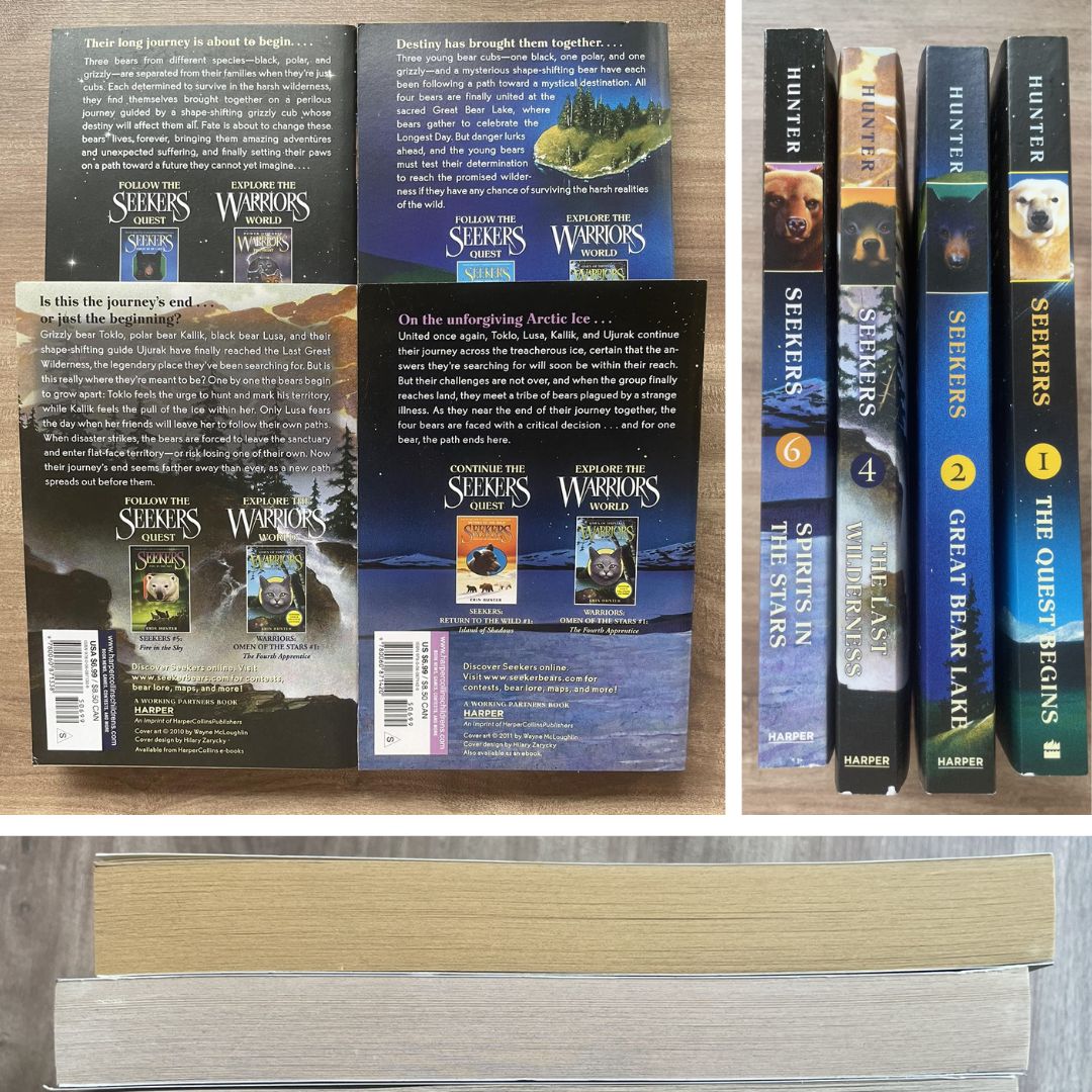 Seekers (4 books, softcover, no box)