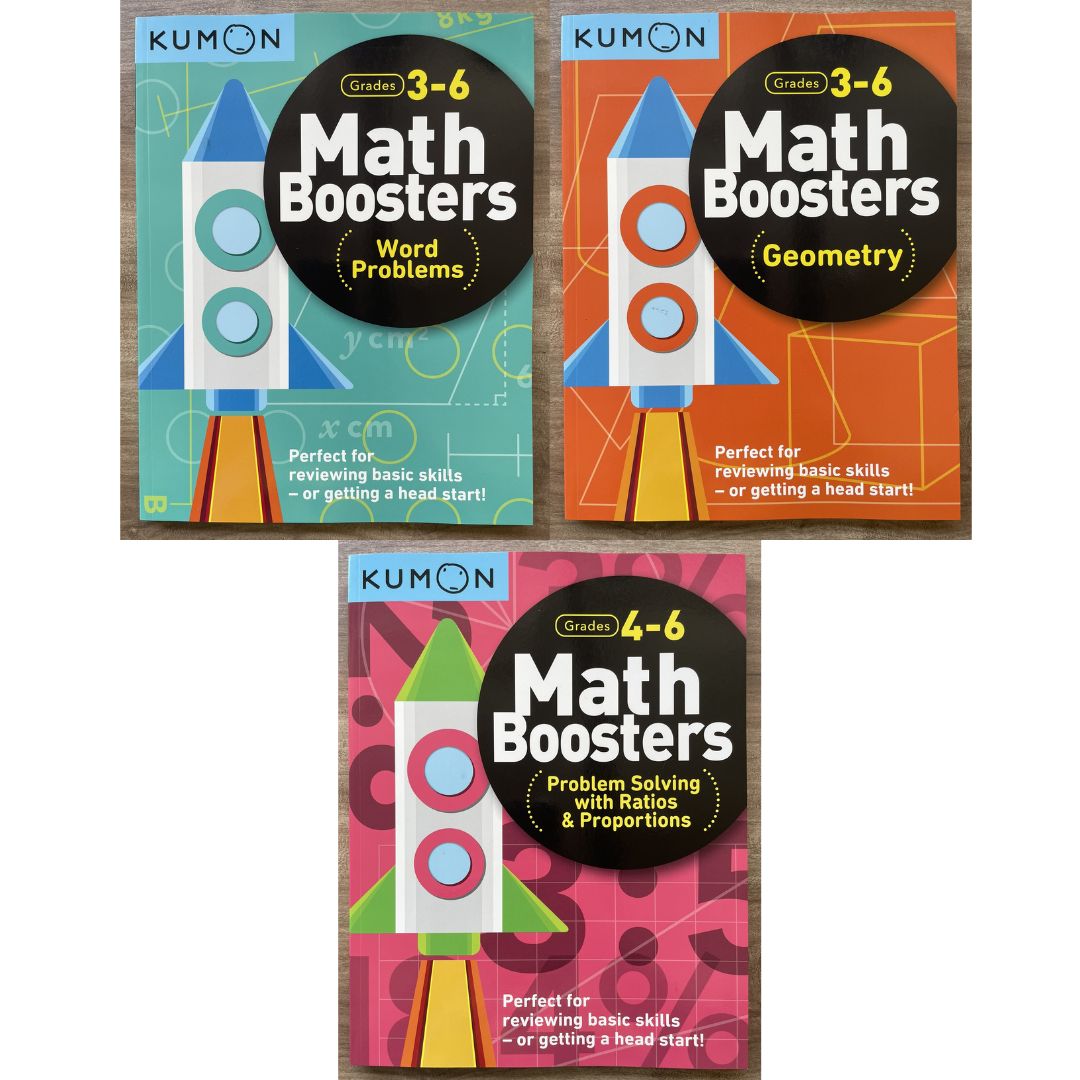Kumon: Math Boosters (workbook) SINGLES