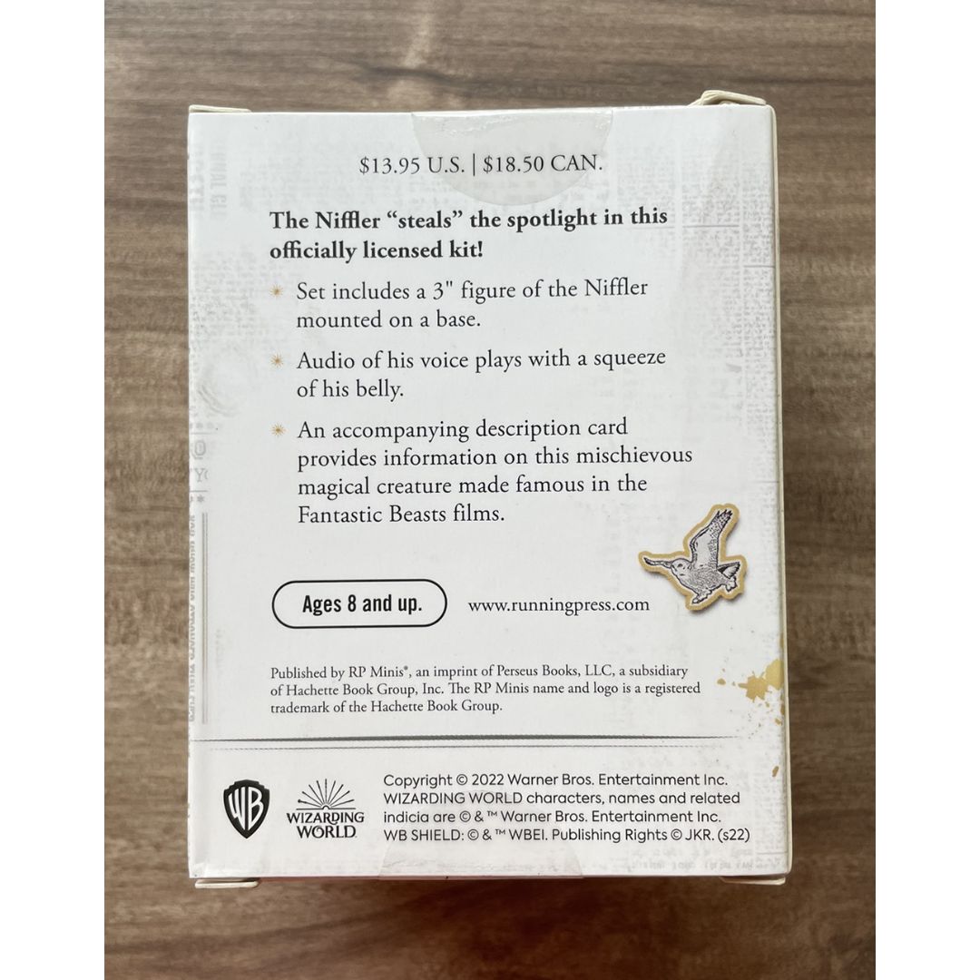 Harry Potter Fantastic Beasts: Niffler: With Sound! (RP Minis) with box