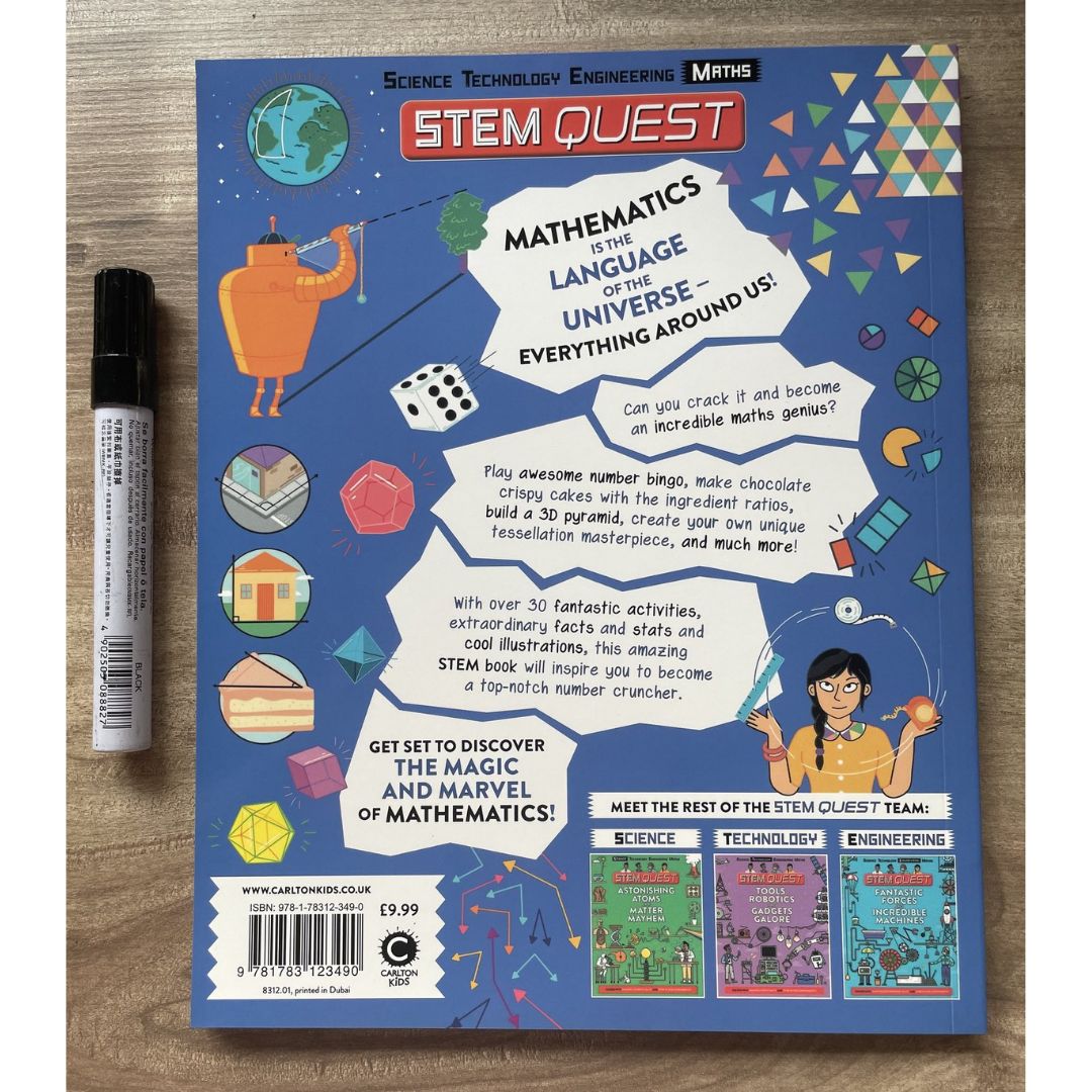 STEM QUEST: Fabulous Figures and Cool Calculations (SINGLES, softcover)