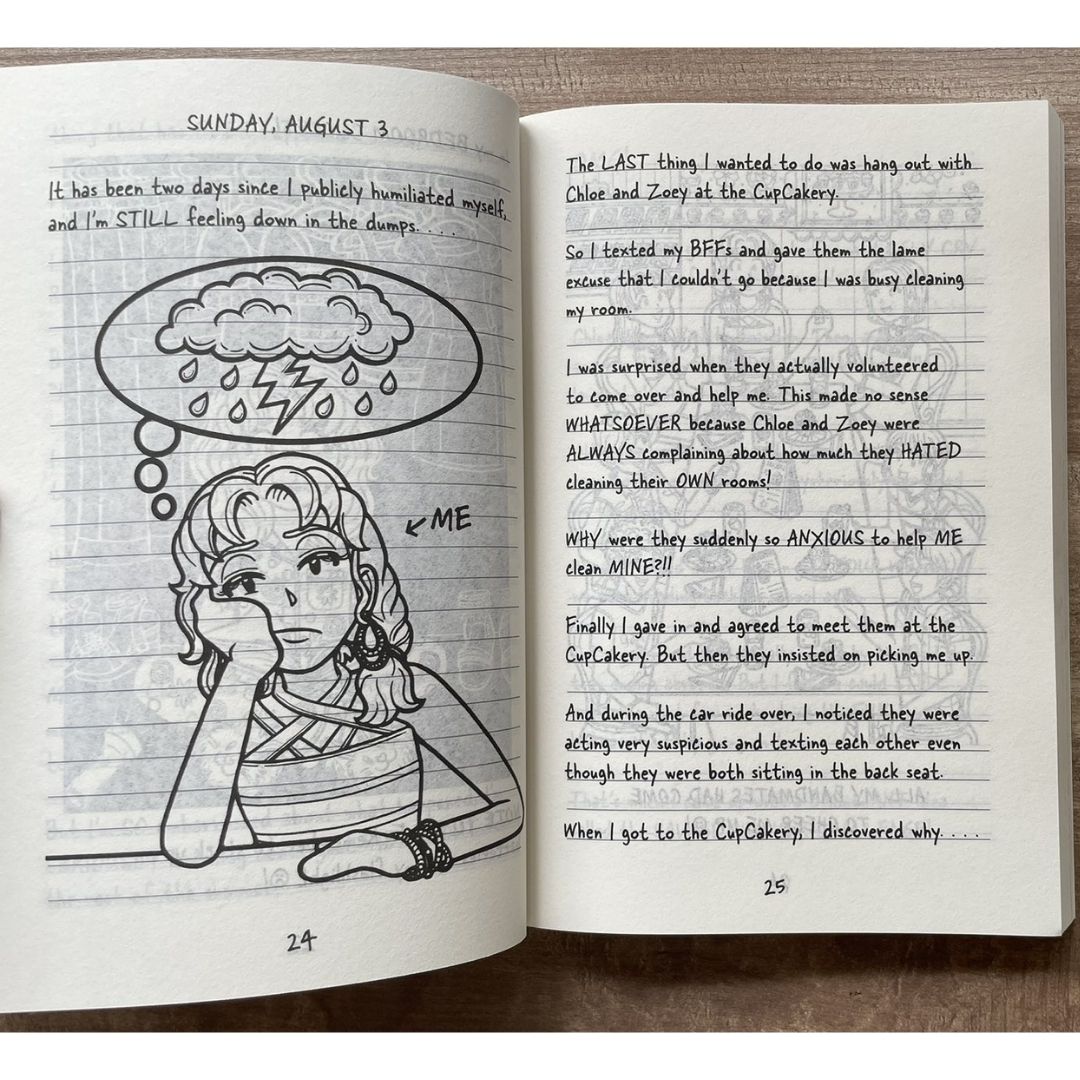 Dork Diaries 18 books (brand new softcover, BOX SET w/ slight DENTS, 8 by 5.5 inches each book)