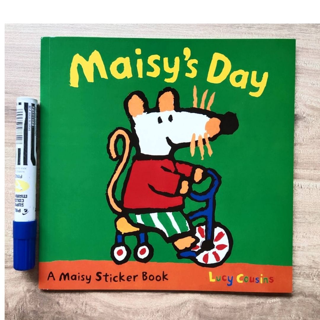 Maisy Storybooks // Sticker Books (8 by 8 inches each book) (SINGLES / RETAIL Post #2 of 2)